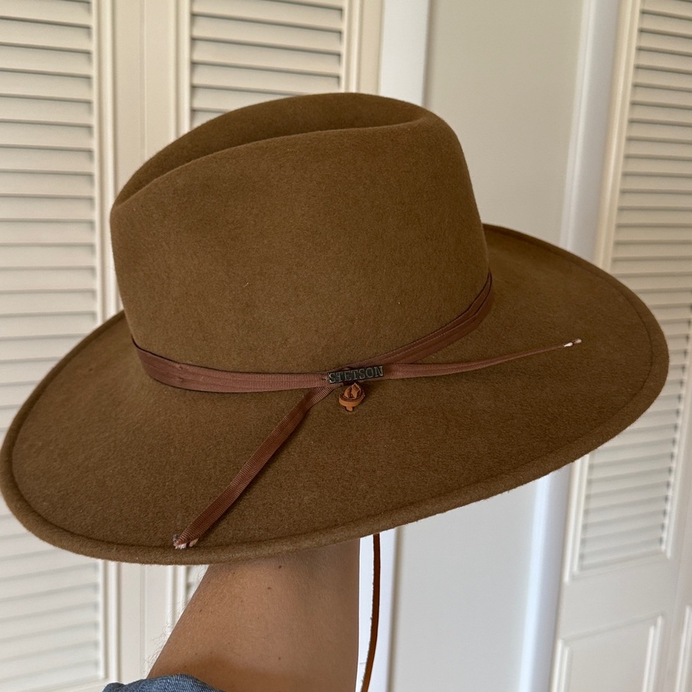 Stetson Tan Wool Cowboy Hat
